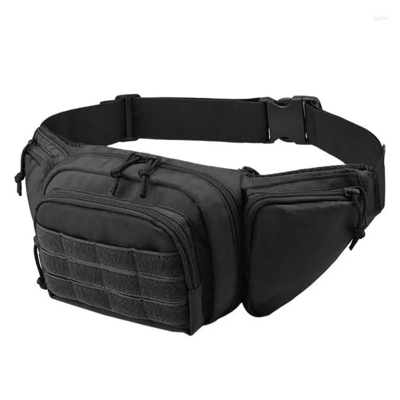 Outdoor Bags Men Adjustable Shoder Straps Running Fanny Pack Mountaineering Hunting Campinf Cycling Bag Drop Delivery Dhyh8