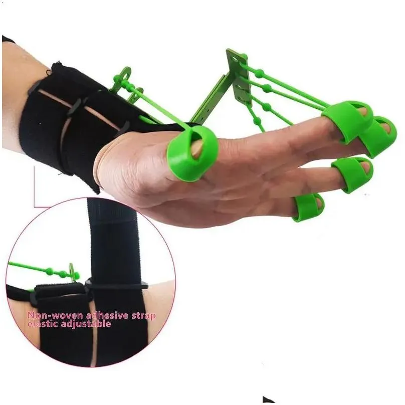 Hand Grips Forearm Strengthener Sile Exercisers For Strength Wrist Pler Finger Exercise Trainer 5 Fingers Rehabilitation Traning Drop Dhbon