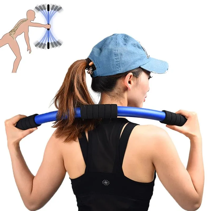 Equipments Home Pilates Fitness Stick Aerobic Bar Yoga Elastic Vibrating Pole Women Postpartum Recovery Slim Toning Balance Training