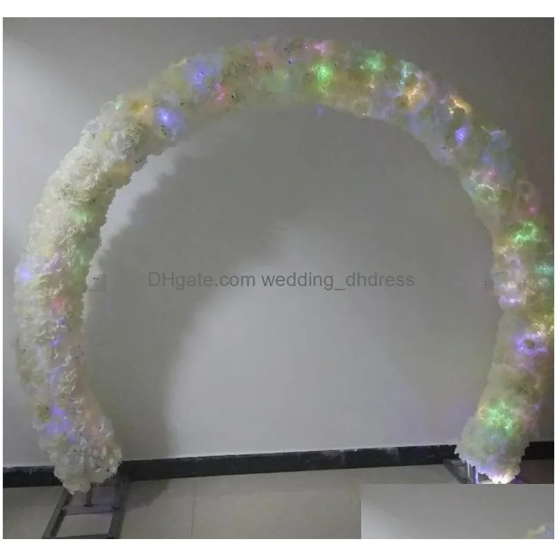 20x 50cm wedding decoration arch flower rows party aisle decorative road cited centerpieces supplies 10pcs3204337