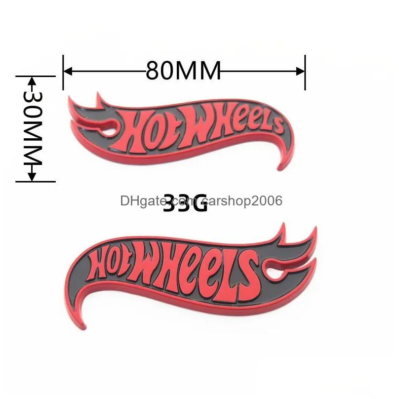 party decoration 1pc wheels sticker for auto truck 3d badge emblem decal auto accessories 8x3cm