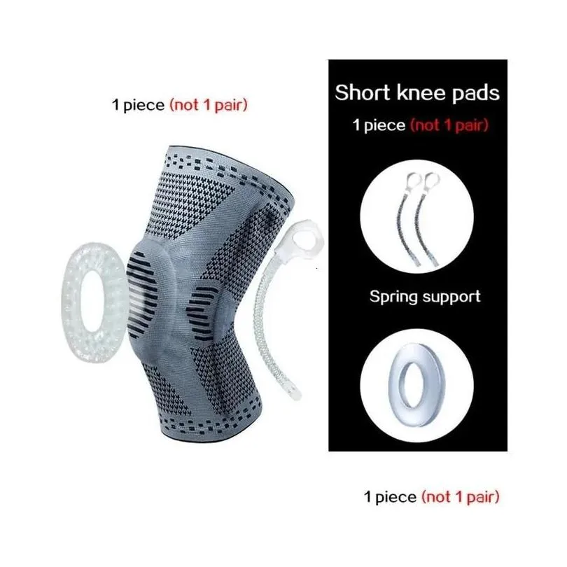 Elbow & Knee Pads Professional Compression Brace Support For Arthritis Relief Joint Pain Acl Mcl Meniscus Tear Post Surgery Drop Deliv