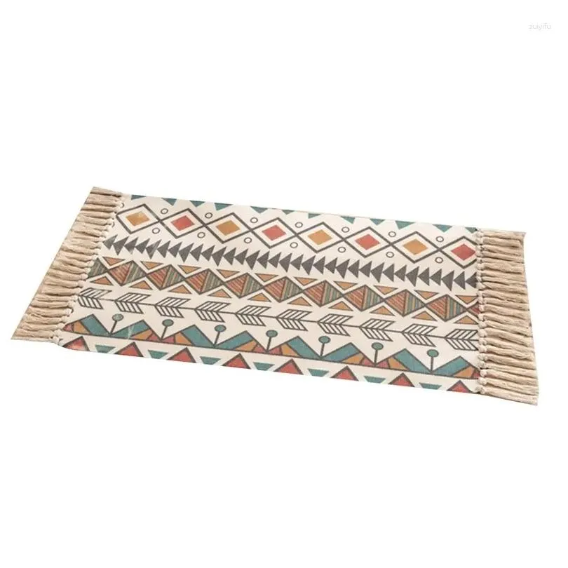 carpets boho rugs for living room moroccan rug with tassels 60x90cm machine washable carpet bedroom kitchen entryway