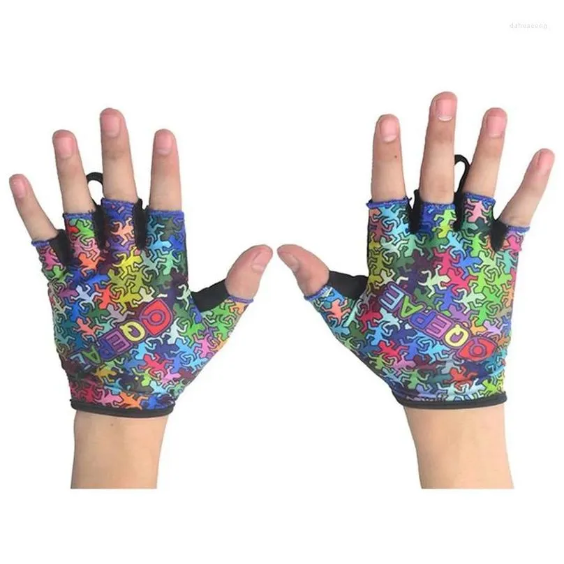 Cycling Gloves Qepae Bicycle Full Finger Outdoor Semi - Short Half Equipment