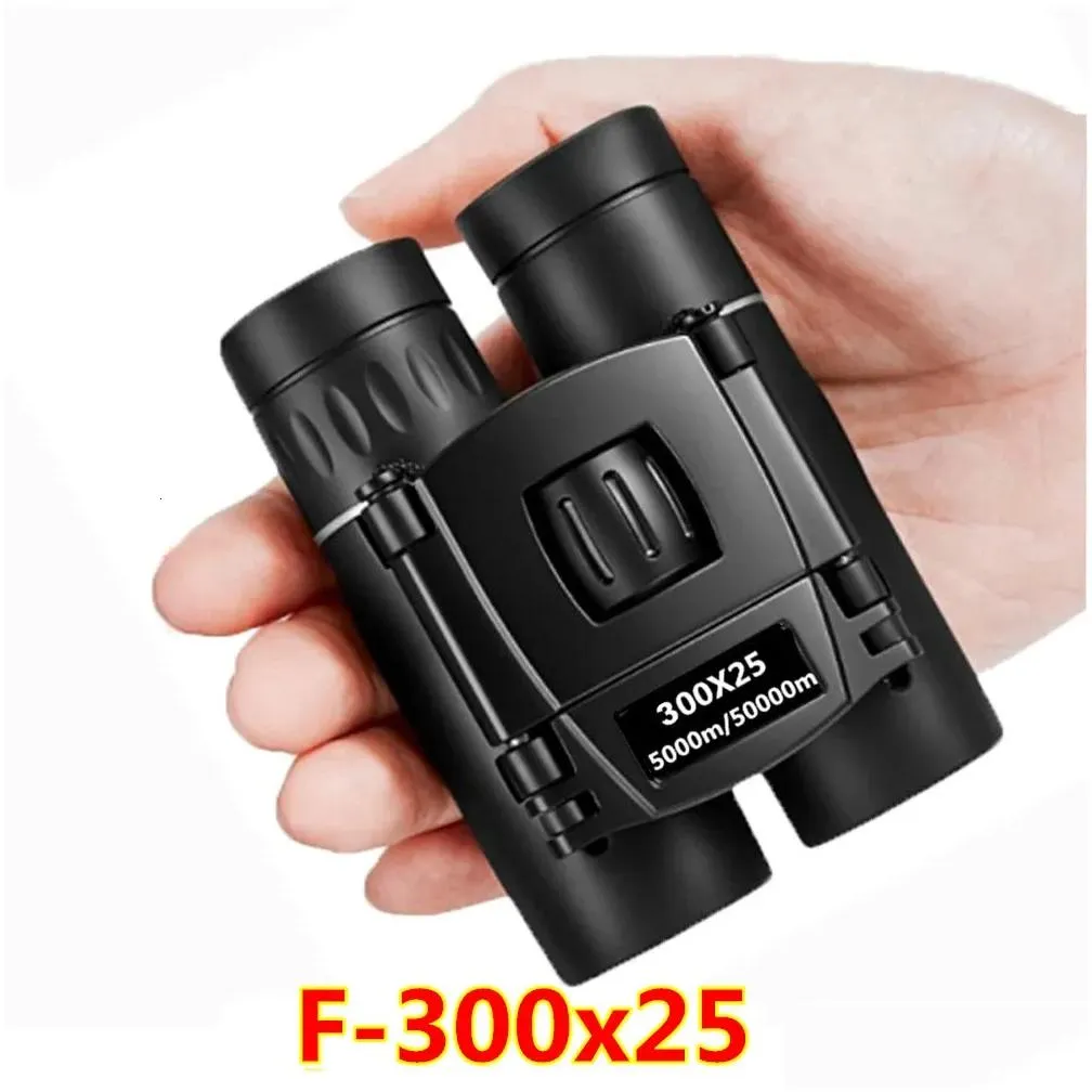 Telescope & Binoculars Binocars 800X25 Hd Powerf 5000M50000M Long Range Folding Mini Bak4 Fmc Optics For Hunting Outdoor Cam Sports 23 Dhnc9