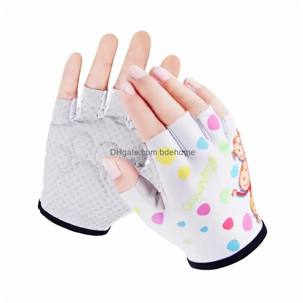 Sports Gloves Kids Long Halffinger Monkey Bar For Age 110 Boys And Girls Gymnastics Climbing Biking Fishing Drop Delivery Outdoors Ath Dhuzu