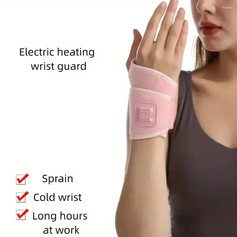 Wrist Support Thin Electric Heating Straps Breathable Protective USB Sports Soft Skin Friendly Guard Winter