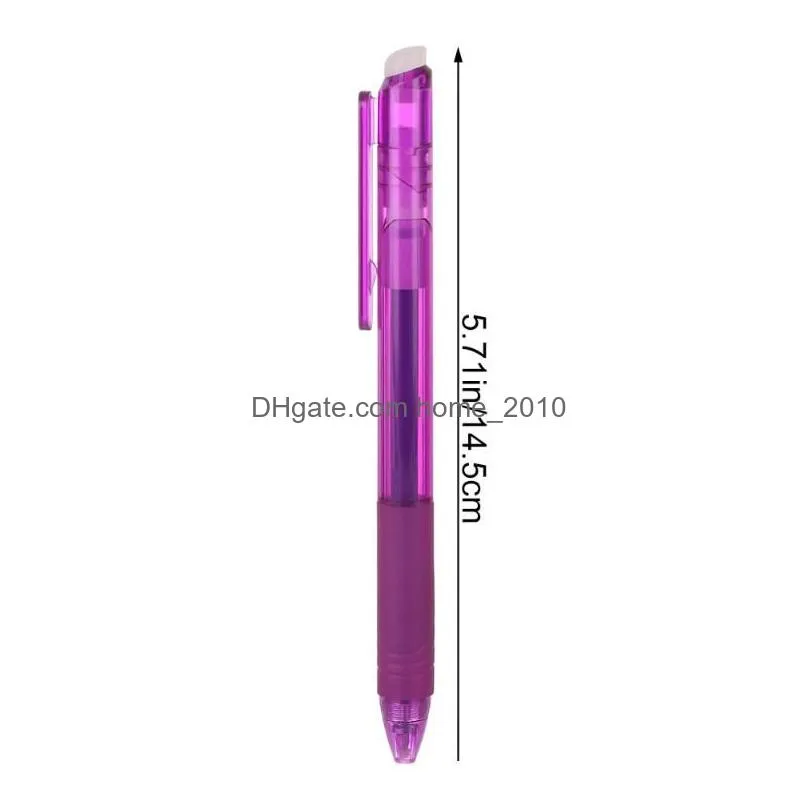 wholesale ballpoint pens 0.7mm erasable pen suitable refills colorful creative sets school office stationery gel writing supplies