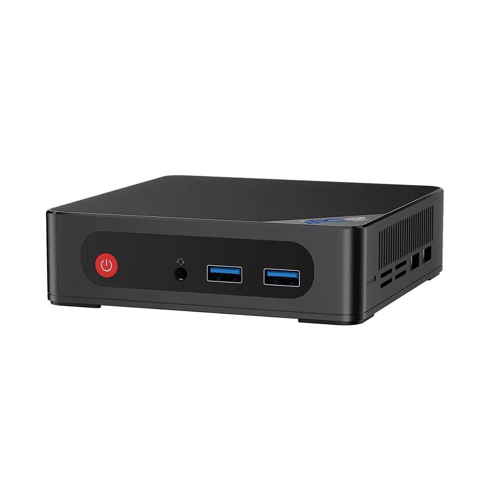 IPC-G Fanless Customizable Mini PC Intel Celeron N4020 up to 2.8GHz DDR4 SSD 2*Gigabit LAN Wifi5 BT5.1 1*HD 1*DP 3*USB3.0