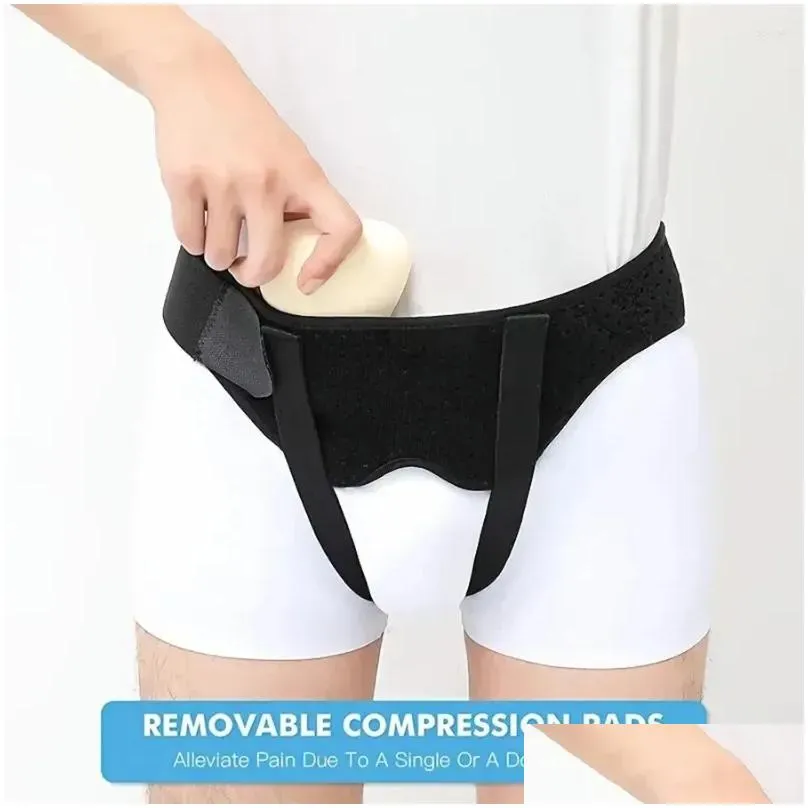 Waist Support Single/Double Hernia Belt Truss For Men&Women Recovery Strap With 2 Removable Compression Pads