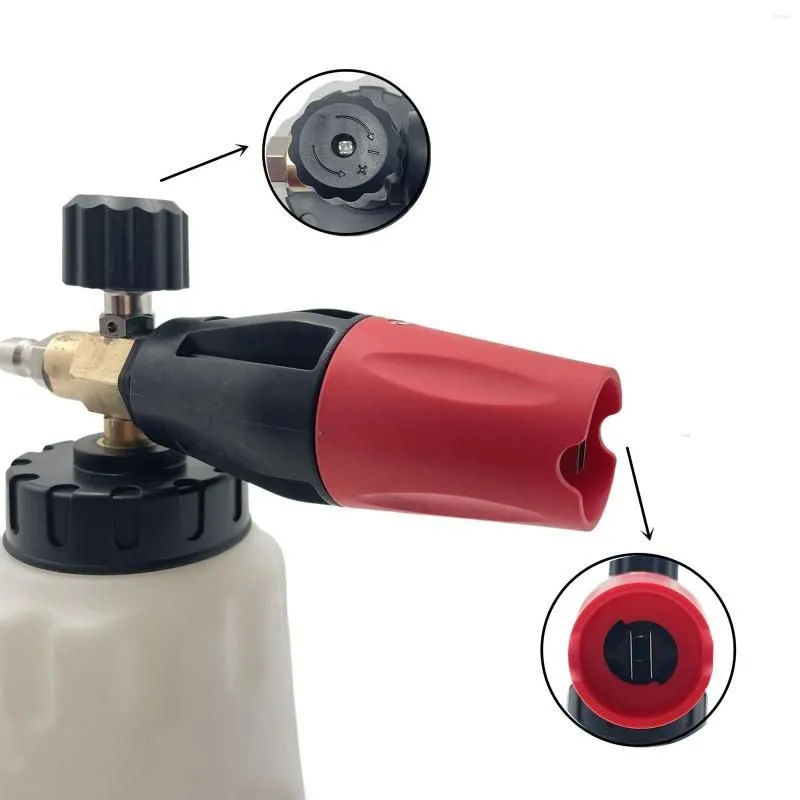 Car Washer Foam Bottle Heavy Duty Adjustable Lance For Pressure With 1/4