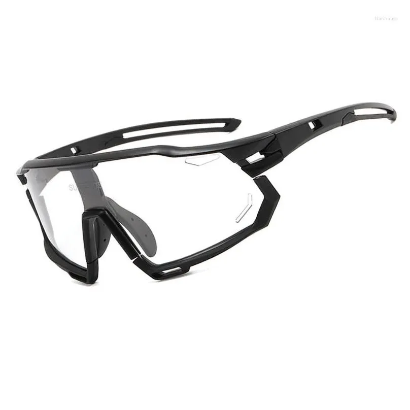 Outdoor Eyewear Superide Pochromic Riding Cycling Sunglasses Men Women Road Bike Mountain Glasses Sports Windproof Bicycle Drop Deliv Dhvdb