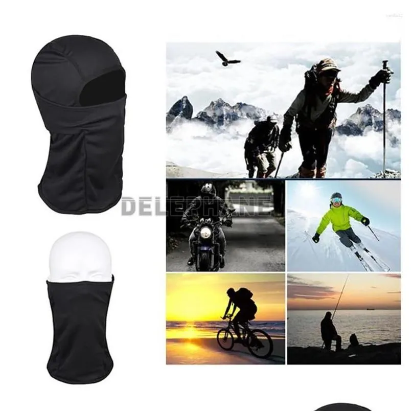 Cycling Caps Outdoor Sport Full Face Mask Balaclava Bicycle Motorcycle Men Women Breathable CS Hiking Moto Riding Racing Skiing