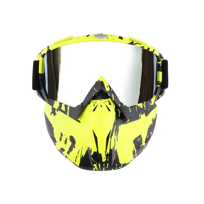 Ski Snowboard Glasses Face Mask Snow Snowmobile Goggles skiing Windproof Motocross Sunglasses Outdoor Eye