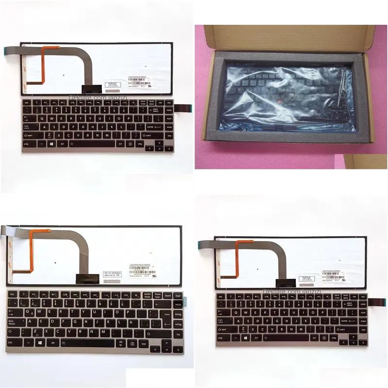 us/la for toshiba satellite w30 w30t w30dt w35 dt series laptop keyboards
