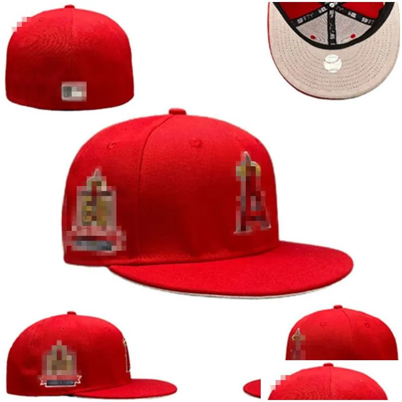 Design Ball Fitted Hats Fashion Hip Hop Baseball Hats Adult Flat Peak For Men Women Stitch Heart Hustle Flowers  cap size 7-8
