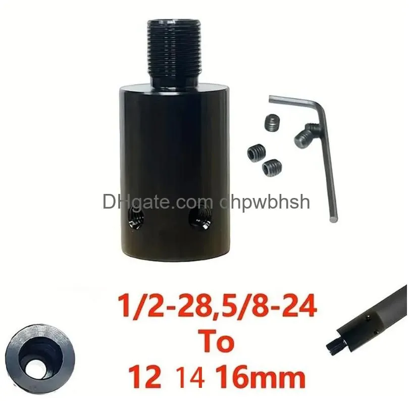 1/2-28 Male To Stainless Steel Filter Thread Connector For Napa 4003 Wix 24003 Ss Soent Trap End Cap Extension Adapter Drop Delivery