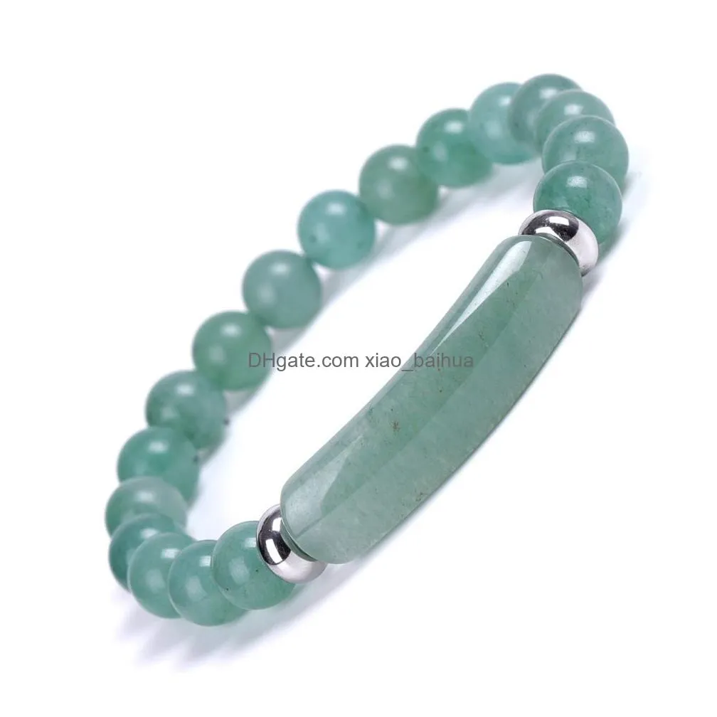 jewelry pink crystal bridge bracelet tiger eye stone green dongling bracelet fashion jewelry