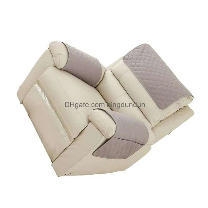 Chair Covers 3pieces Seater Sofa Headrest Non-Slip Waterproof Protection For Wide Applications