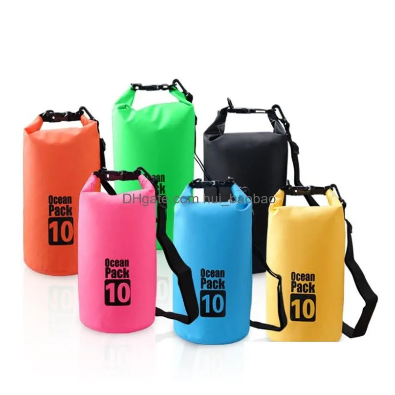 waterproof dry bag backpack river trekking bags waterproof dry storage sack bag for canoe kayak rafting boating floating outdoor