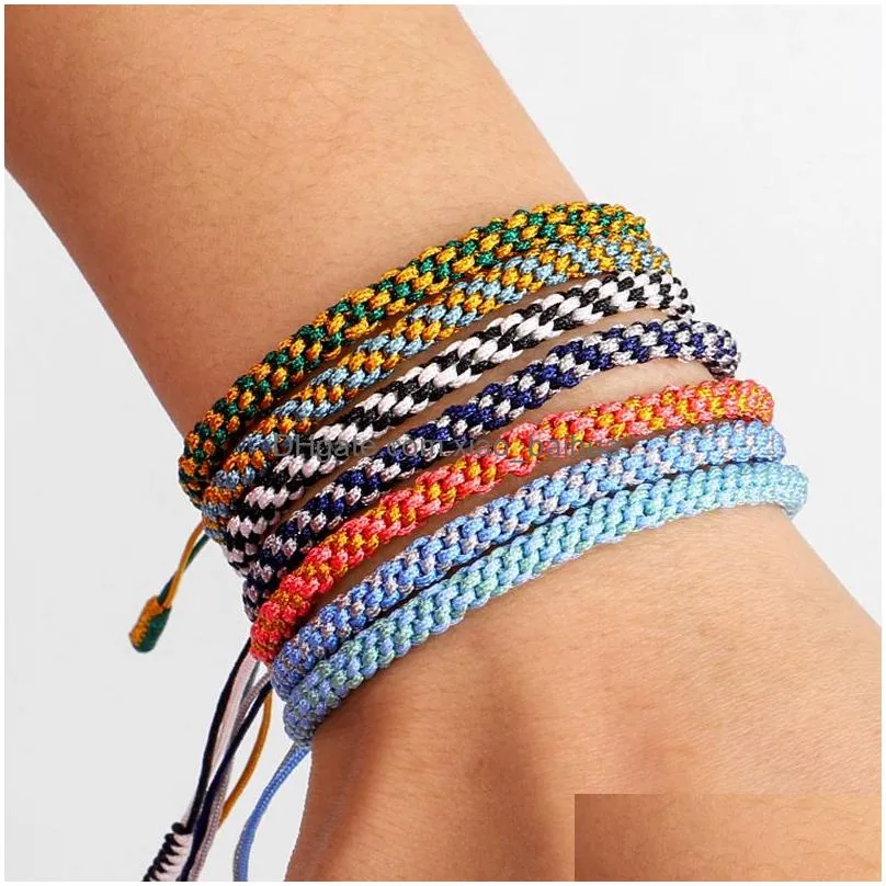 jewelry bracelet hand woven rope corn knot bracelet creative tibetan red rope female bracelet