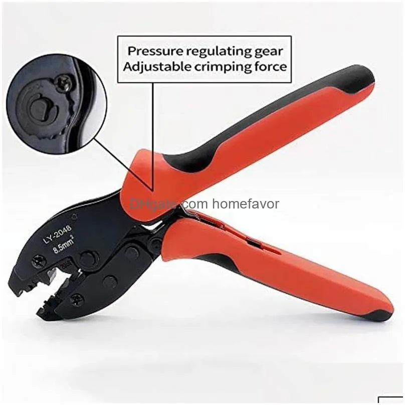 stitch  crimper crimping pliers for  stripping tool ly2048 ratchet wire terminal crimperwire hand crimping tool
