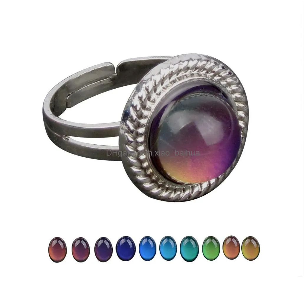 mood ring for woman  demon eye oval sunflower.the opening is adjustable.