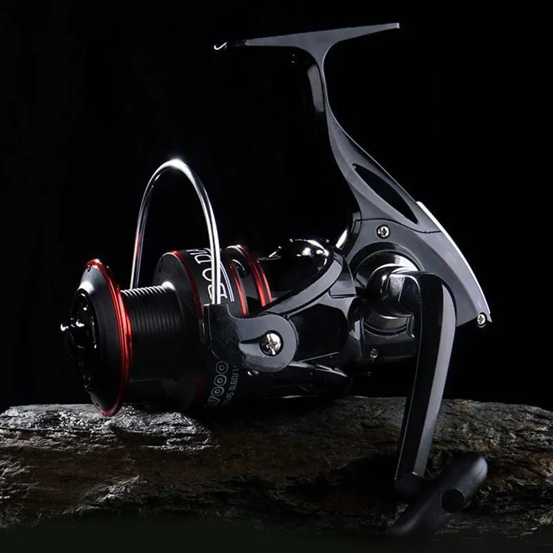 Baitcasting Reels Metal Spin Fishing Light Weight Tra Smooth Powerf Rock Sea Drop Delivery Sports Outdoors Dh38J