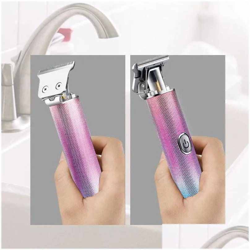 Engraving Electric Clippers USB Trimming Edge Push White Aluminum Tube Clippers Oil Head Electric Trimmer Carving