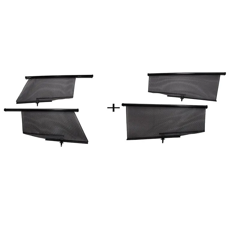 New 2 pcs/4 pcs A Set Car Sun Shade Window for Tesla Model 3 Accessories Awning Drapes Roller ABS