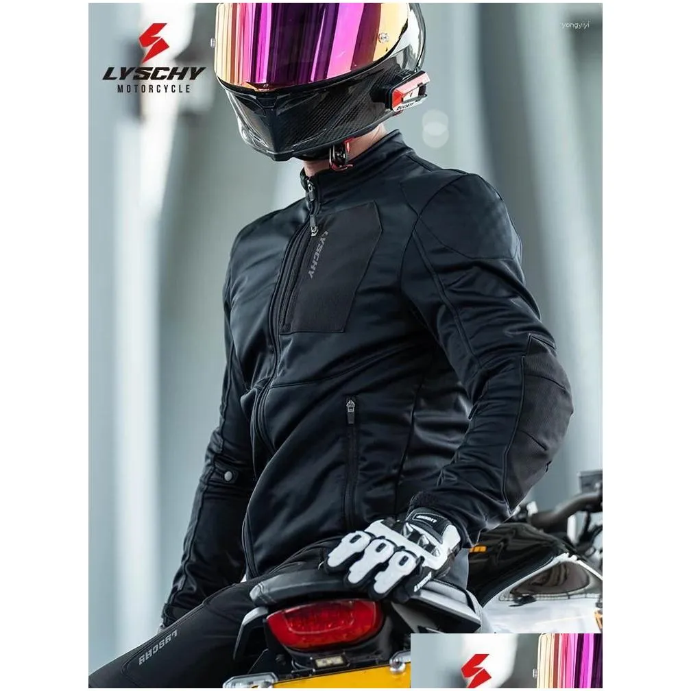 Cycling Gloves Lei Wing Suit Men`s Four Seasons Motorcycle CE2 Protector Anti Drop Windproof Racing Reflective Knight