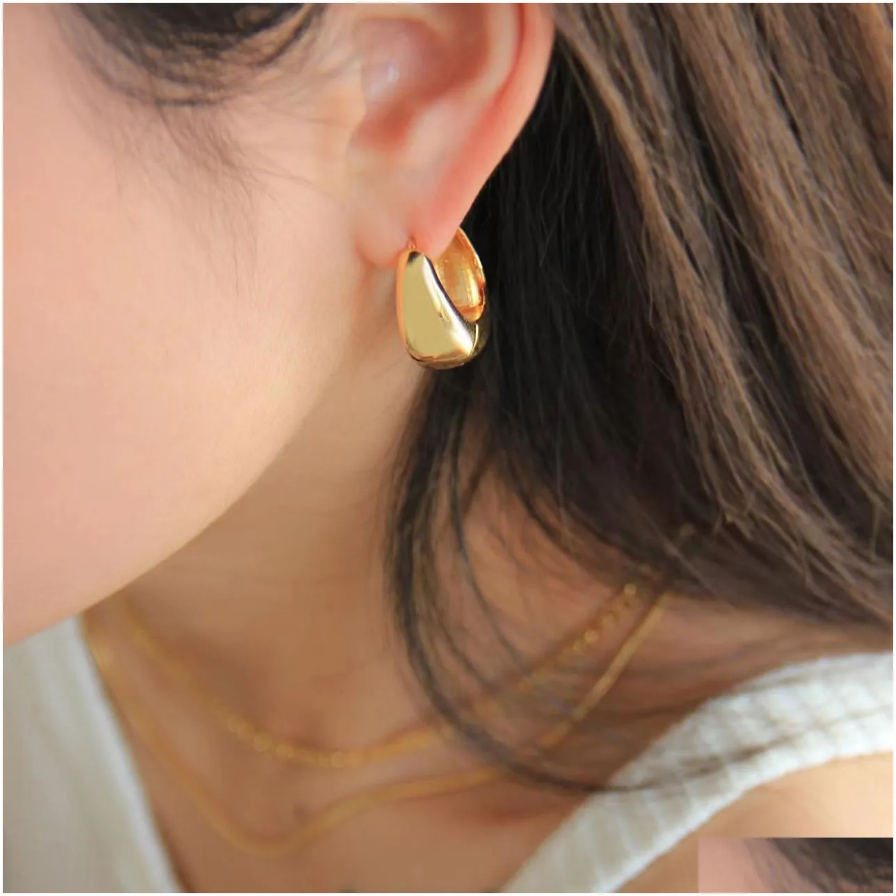 designer retro cel metal brass gold-plated dangle chandelier earrings lady high quality ear jewelry accessories women