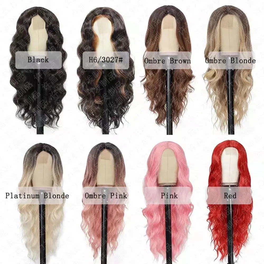 Long Deep Wave Full Lace Front Wigs Human Hair curly hair 10 styles wigs female lace wigs synthetic natural hair lace wigs fast