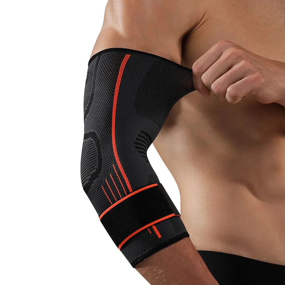 Elbow Knee Pads 2Pcs/Pair adjustable Elbow Brace Compression Support Sleeve for Tendonitis Tennis Elbow Golf Elbow Treatment-Reduce Joint Pain