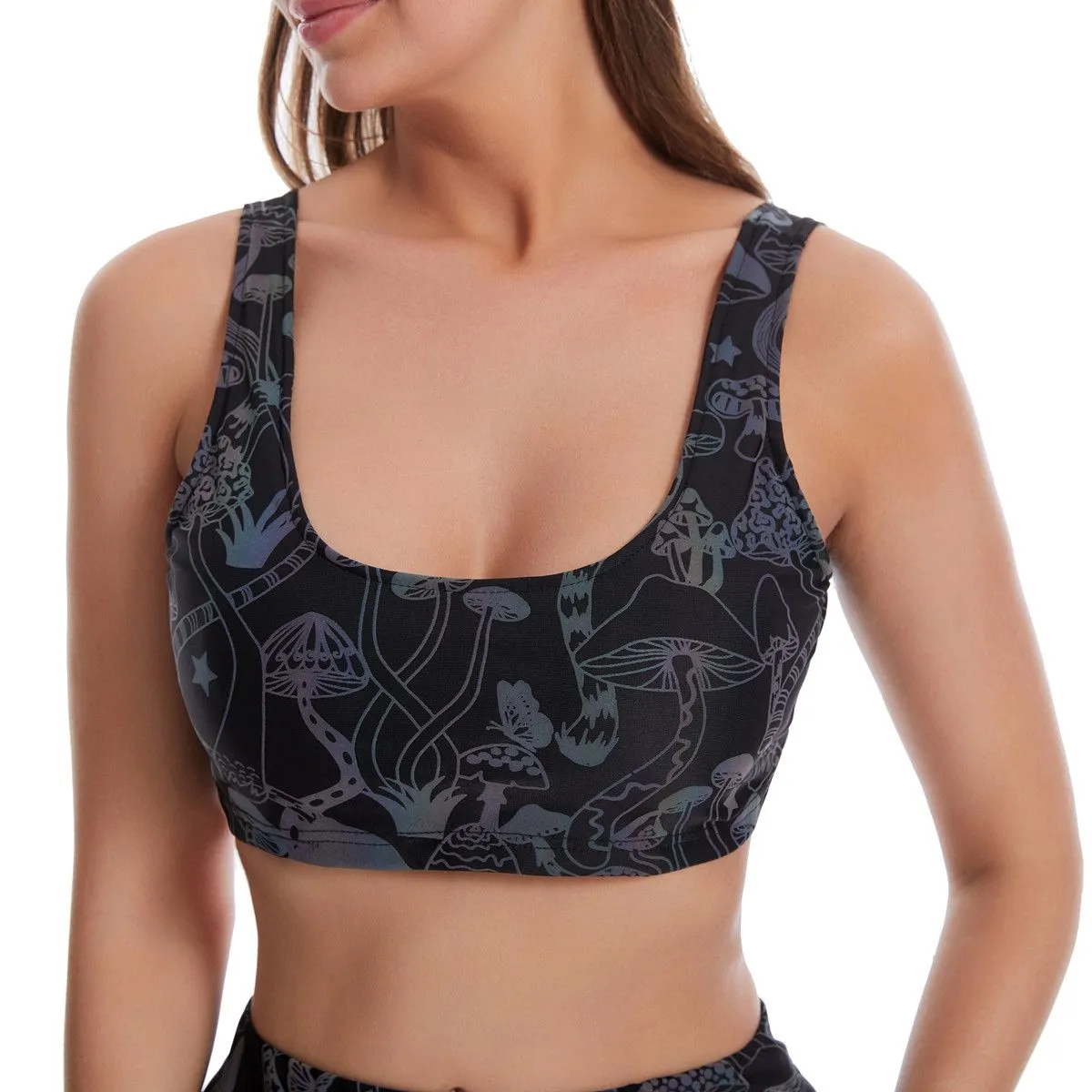 Women`s Tanks & Camis Ladies printed reflective vest