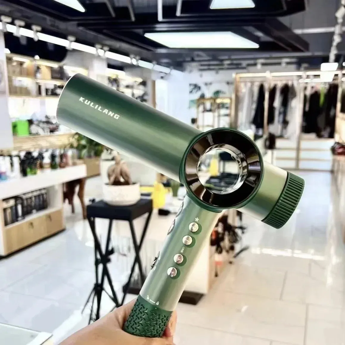 KULILANG Hairdryer Barbershop Special 110000 Turn Highspeed Brushless Professional Blowers Quick Drying Hair Salon 240116