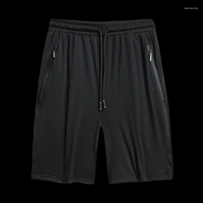 Running Shorts Summer Mesh Cool Men`s Breathable Sportswear Short Pants Gym Basketball Training And Exercise Sweatpants Male