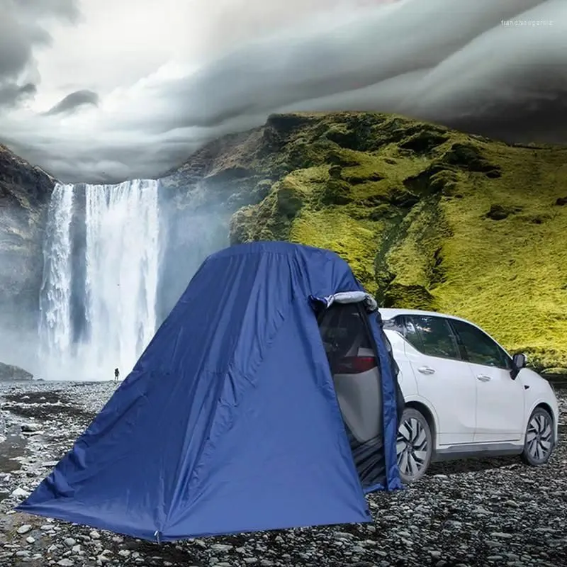 Tents And Shelters Car Trunk Tent Outdoor Driving Tour Barbecue Camping SUV Tail Thickened Waterproof Sunshade