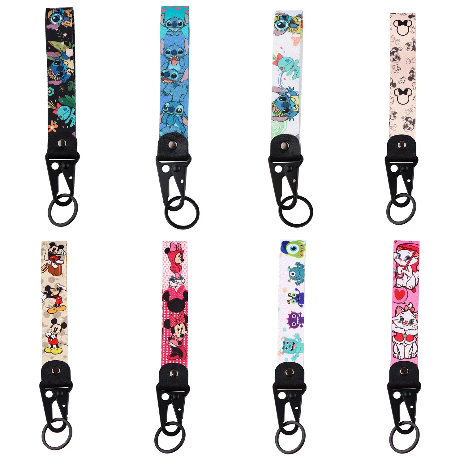 Keychains & Lanyards Various Types Of Cartoon Cool Key Tag Embroidery Fobs For Motorcycles Cars Bag Backpack Keychain Fashion Ring Gi Ot3Kl