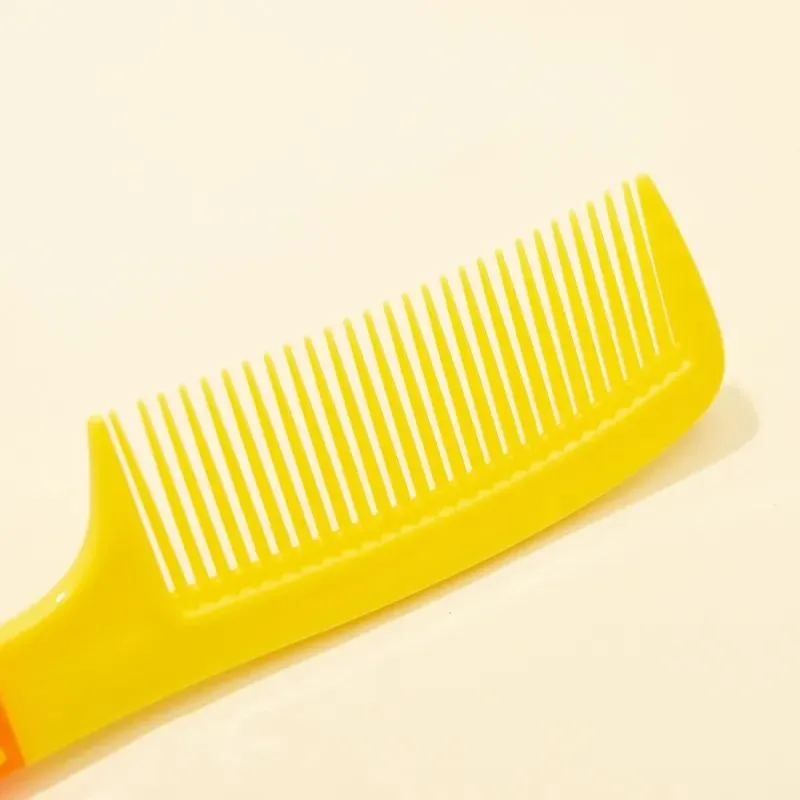 Portable hair comb for women`s household use Anti static Long Hair Shun Hair Massage Comb Clinker colored plastic comb