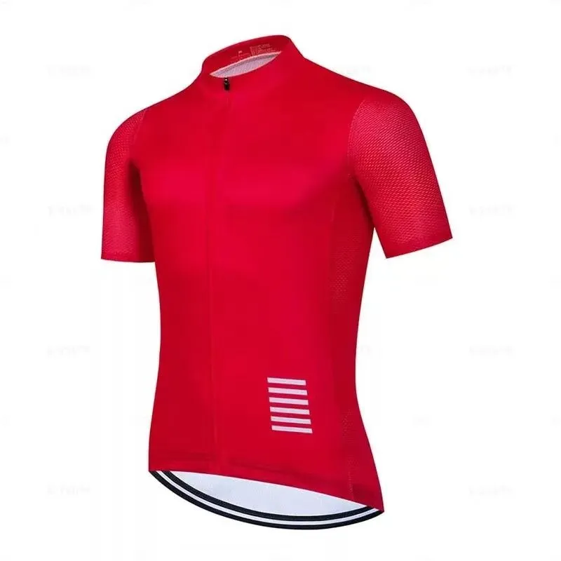Men Cycling Jersey White Cycling Clothing Quick Dry Bicycle Short Sleeves MTB Mallot Ciclismo Enduro Shirts Bike Clothes