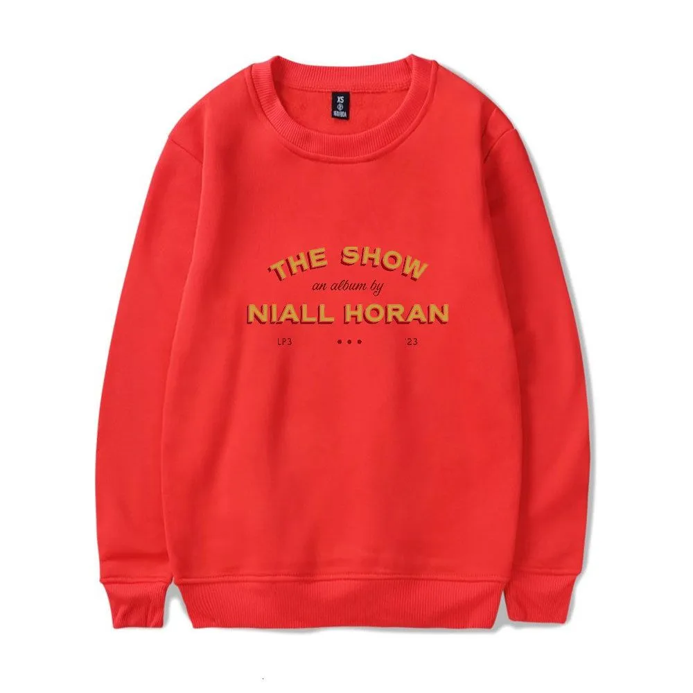 Mens Jackets Niall Horan The Show Album ONeck Sweatshirts Women Men Long Sleeve Fashion Pullover Clothes 230619