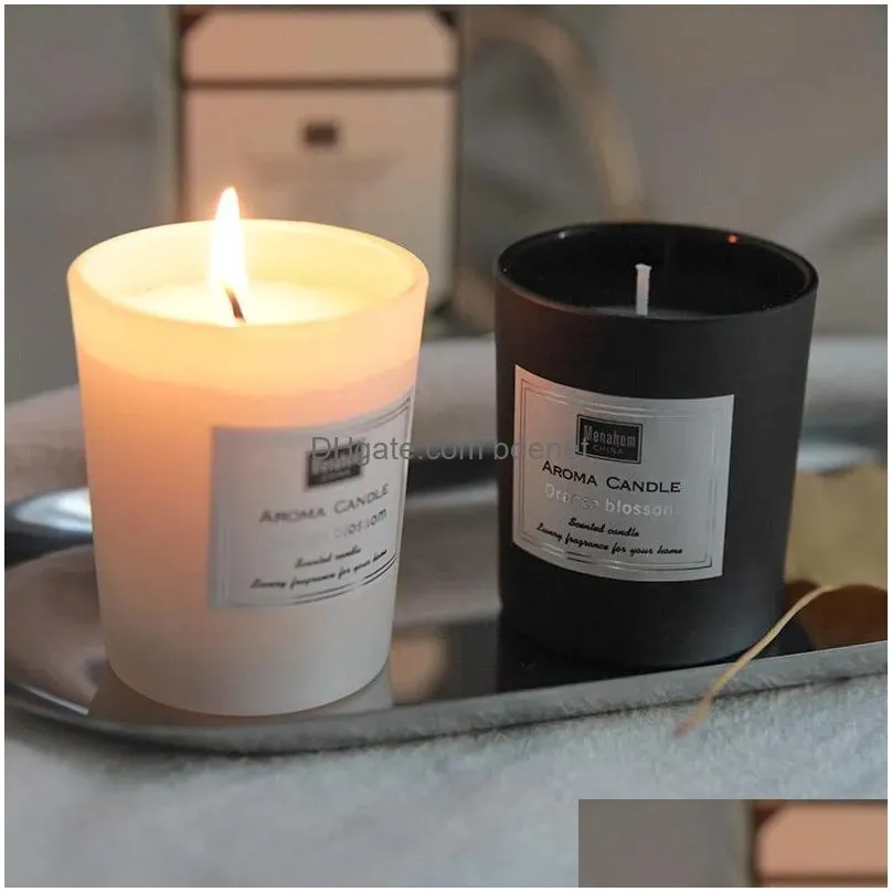 Candles Aromatherapy Home Indoor Lasting Fragrance Handmade Candle Gift Box Niche Nordic Small Ornaments Jewelry Bedroom Drop Delivery Dh0K7