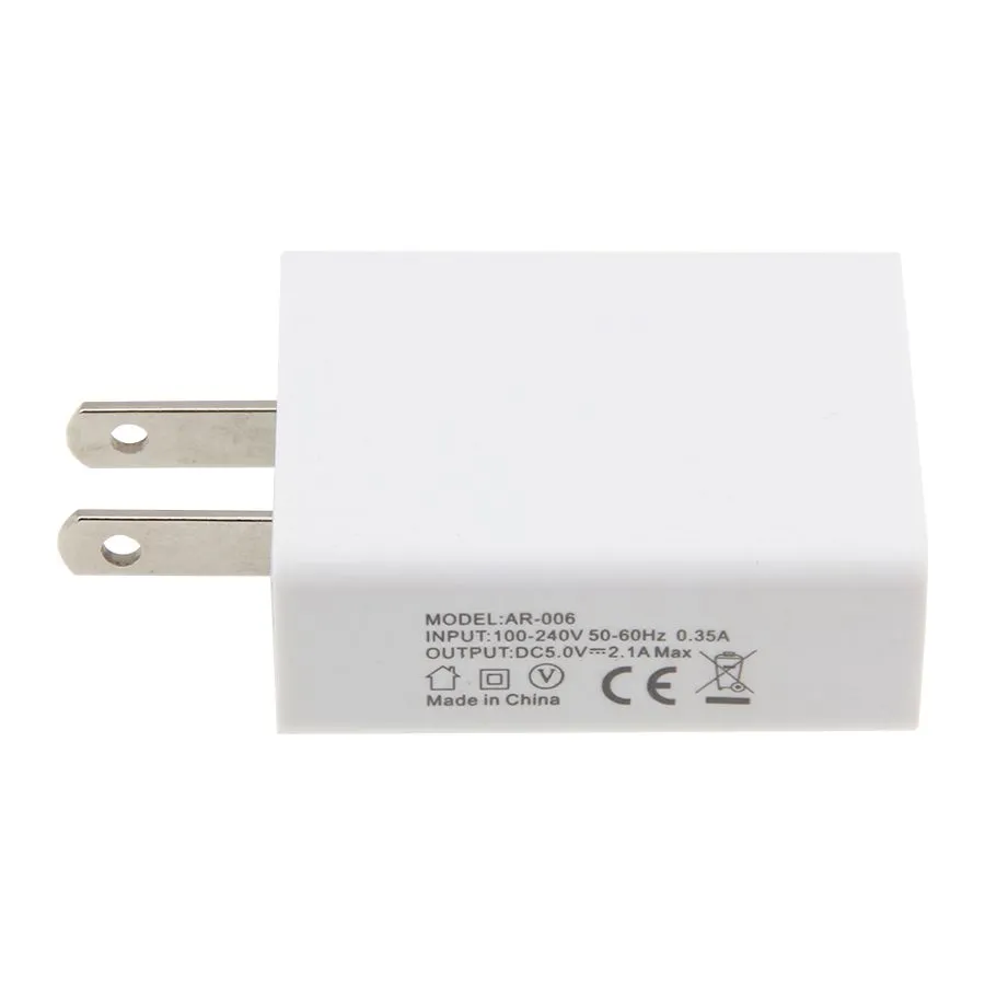 USB Wall  5V 2A US Plug Fast Charging Power Adapter for Samsung Galaxy S10 Xiaomi1642360