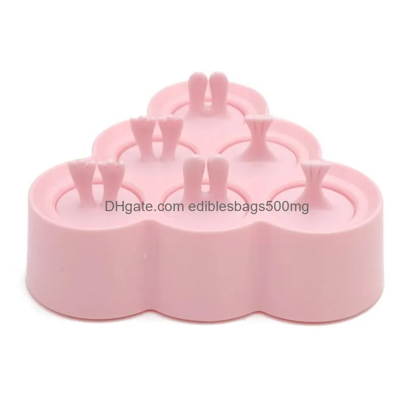childrens silicone ice cream mold mini ice cream mold home popsicle ball diy mold homemade ice block popsicle mold