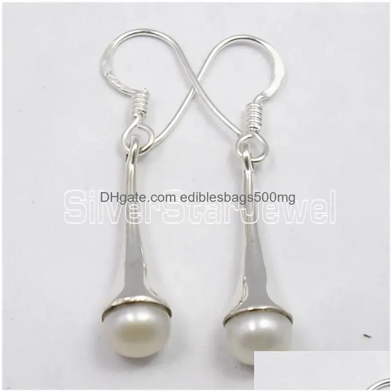 Dangle Chandelier Earrings 1 Pair Semi-Precious Stone 1.4 Drop Delivery Jewelry Earring Dhr6M