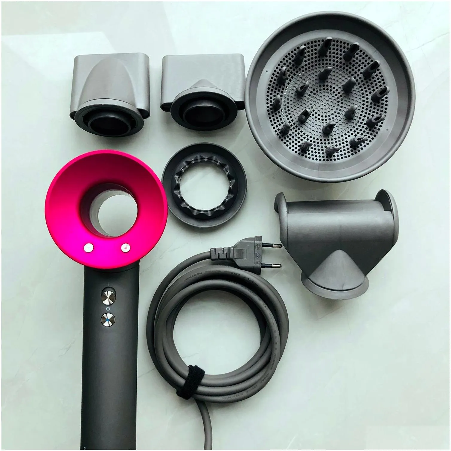 Negative Ionic Electric Hair Dryers Care Styling Tools Products Curling Irons Electric Dryer 5 In 1 Hairs Comb dysonn Negative Ion