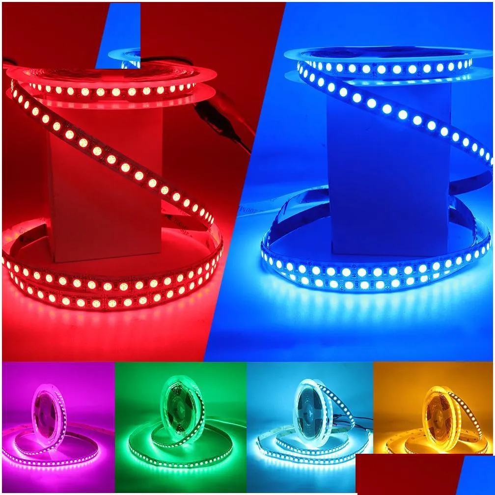 5m led strip smd 5050 5054 led tape waterproof ribbon diode 12v 2835 flexible neon light 60/120leds/m led lights for room decor