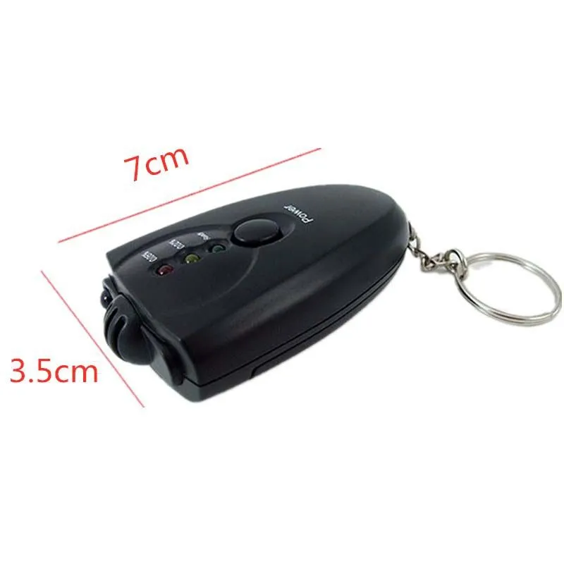 mini auto alcohol tester alcoholism test tools meter analyzer portable key chain digital alcohols breath breathalyzer vehicle driving testing