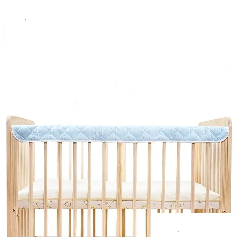 Bed Rails Cotton Crib Around Cushion Cot Protector born Bedding Guard Wrap Couch Guardrail Kids Room Decoration 230914